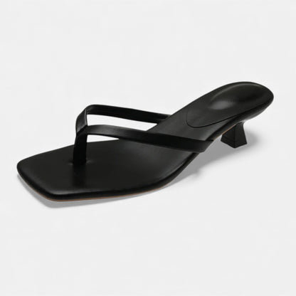Morani | Women’s Leather Clip-Toe Slides