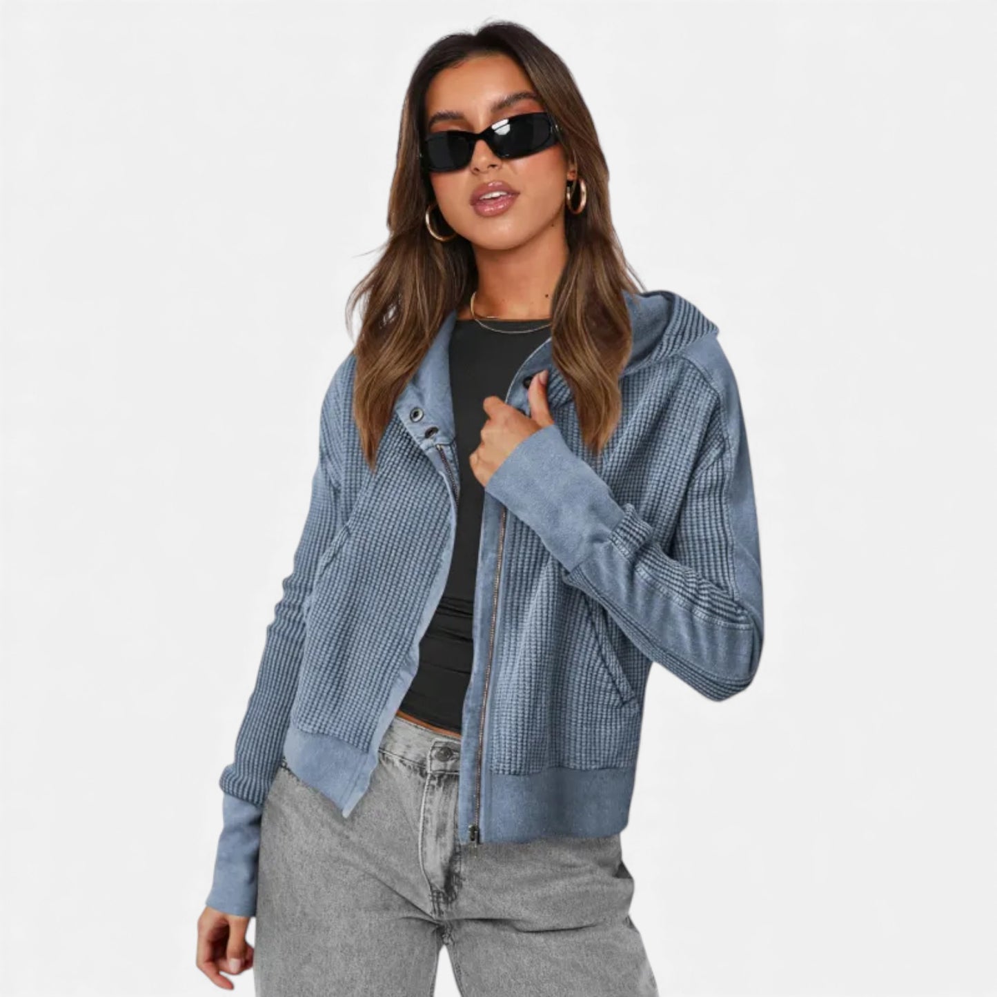 Morani | Women’s Hooded Cashmere-Blend Jacket