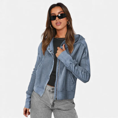 Morani | Women’s Hooded Cashmere-Blend Jacket