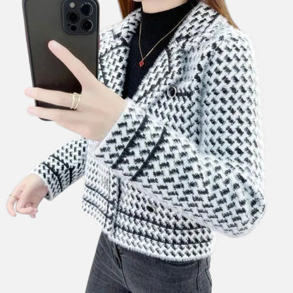 Morani | Women’s Wool-Blend Square-Collar Coat