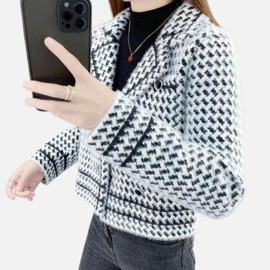 Morani | Women’s Wool-Blend Square-Collar Coat