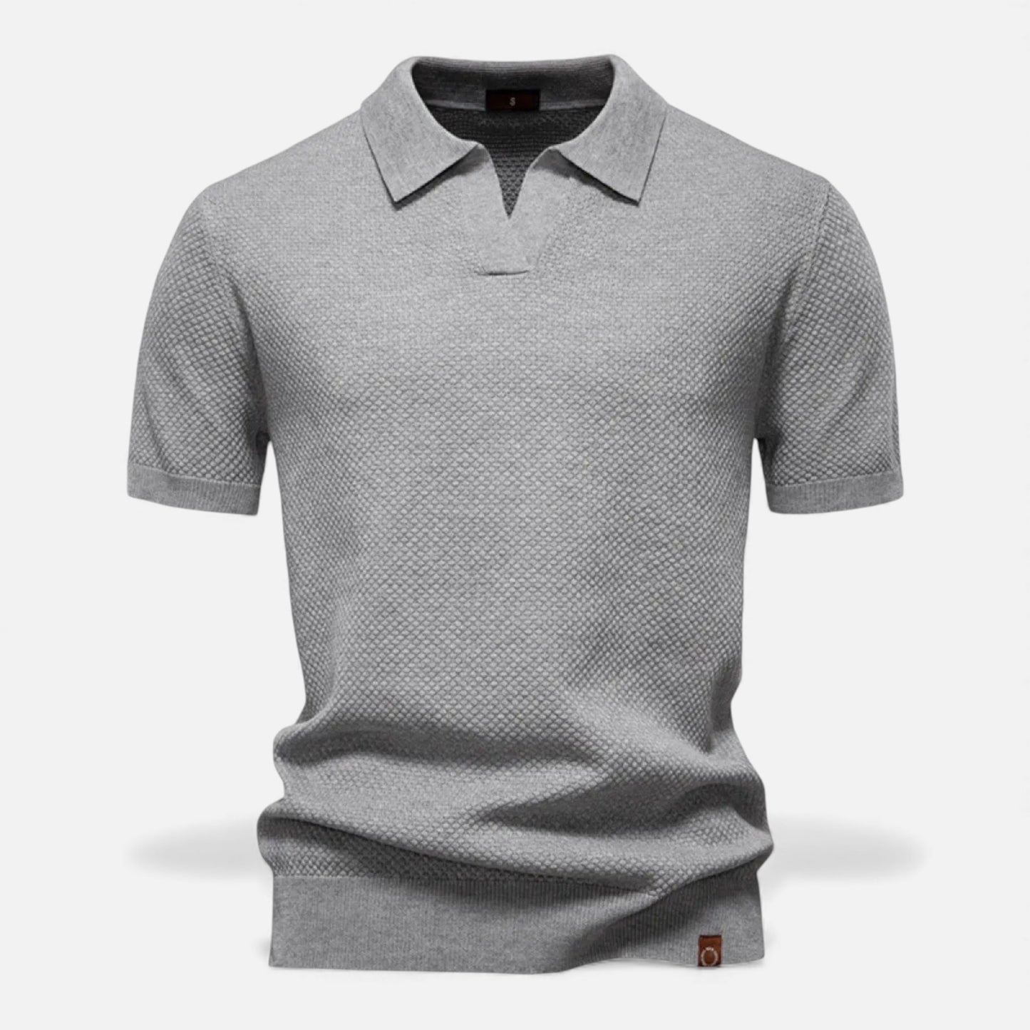 Morani | Men’s Wool Polo – Pineapple Heritage Print