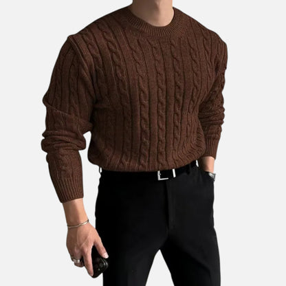 Morani | Men’s Heritage Ribbed Turtleneck Sweater