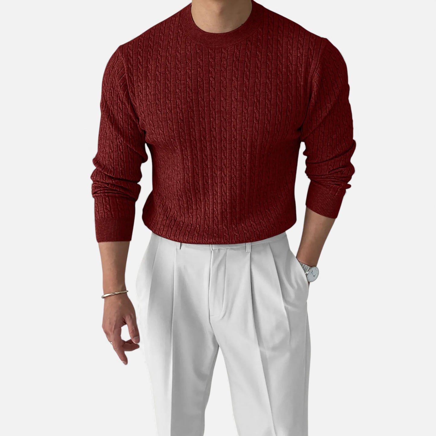Morani | Men’s Heritage Ribbed Turtleneck Sweater