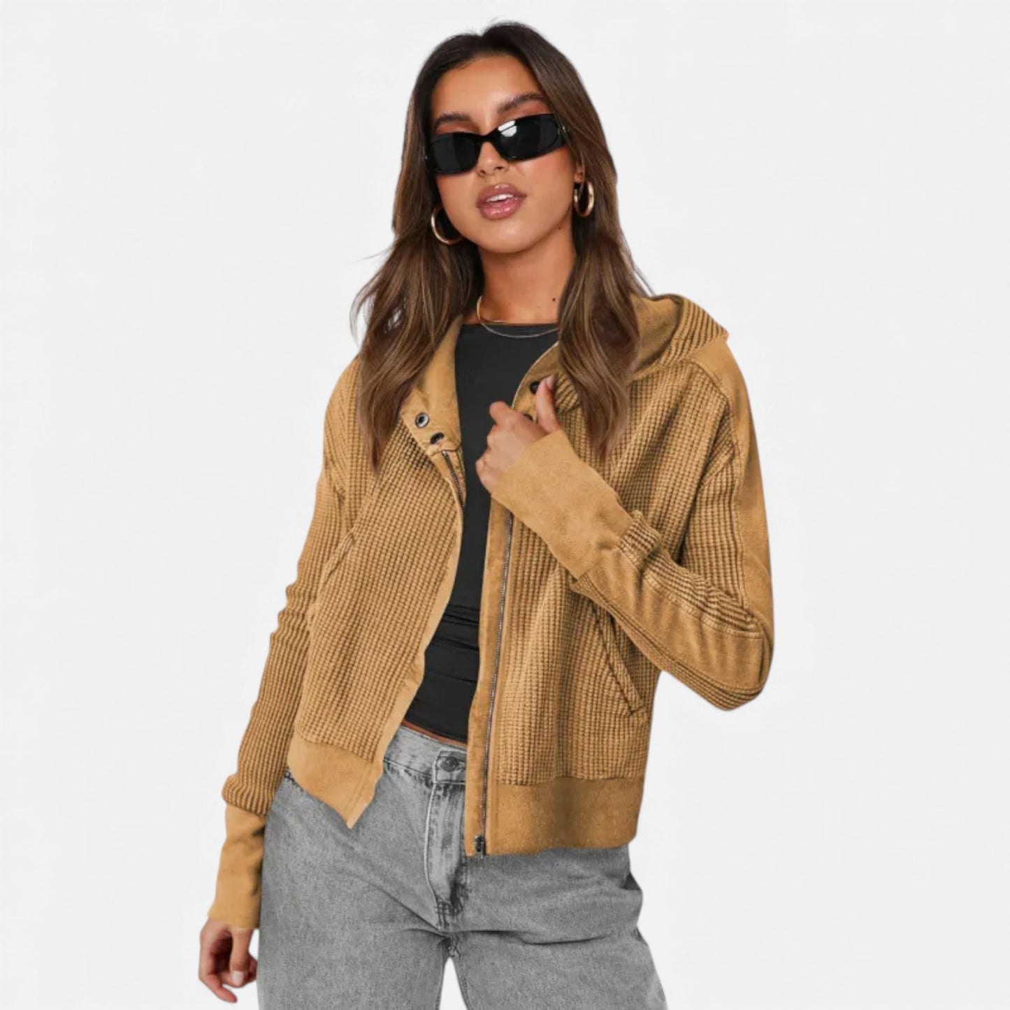 Morani | Women’s Hooded Cashmere-Blend Jacket